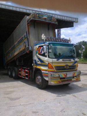 ขายรถบรรทุกสิบล้อดั๊มพ์ Hino mega 260 แรง จดทะเบียนปี 2546 ด.คอกเกษตร เครื่องเดิม เกียร์ใหญ่ พร้อมระบบลากพ่วง