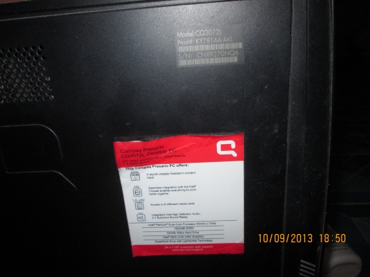 ขายคอมตั้งโต๊ะ รุ่น compaq