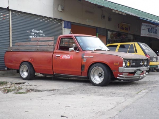 ขาย ดัทสัน 620 เดิมๆแห้งๆเตี้ยๆหล่อมากล้อแม็กสวยๆเครื่องเสียงเต็มๆ