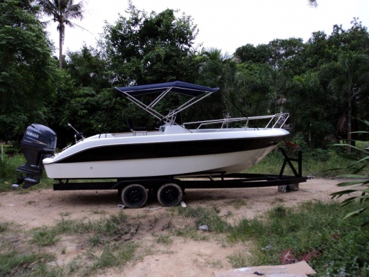 ขายเรือไฟเบอร์ 22 ฟุต หล่อใหม่ ปรับราคาใหม่ขออนุญาติลบประกาศนี้นะคะ