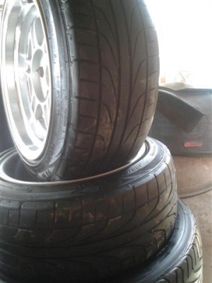 ขายล้อ RPF1 15*8 off 20 +ยาง 12000