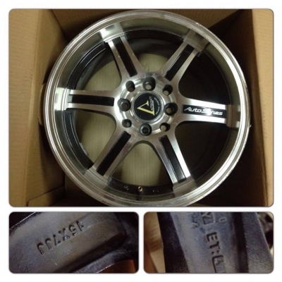 ขายแม็กมือ2ขอบ 15 AUTOCRAFT 4 รู100/114 ราคา 5,900 บาทถูก