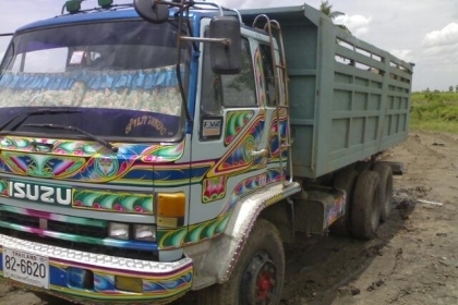 10ล้อดั้ม ISUZU ROCK 195(รถห้าง)ดั้มทั่วไป รถวิ่งงานอยู่