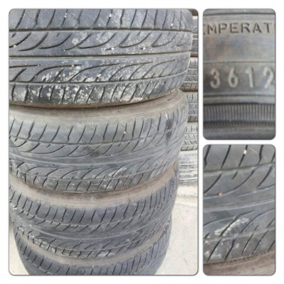 ขายยางขอบ17 ปี 12 Dunlop LM703 205 45 17 4เส้น ราคา 7,300 บาทถูก