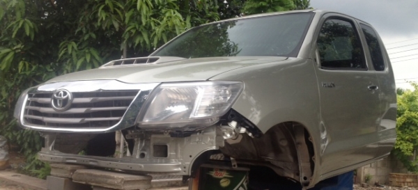 ขาย หัวเก๋ง พร้อมอุปกรณ์ 90\% วีโก้ แช้มป์ สมาร์ทแค็ป ปี 2012  สีบรอนซ์ทอง