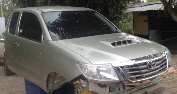 ขาย หัวเก๋ง พร้อมอุปกรณ์ 90\% วีโก้ แช้มป์ สมาร์ทแค็ป ปี 2012  สีบรอนซ์ทอง