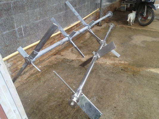 ขายเพลาใบกวน สแตนเลส ยาว 250-260 cm หน้าแปลนกว้าง 5.5 นิ้ว และ 6 นิ้ว สภาพสวย เป็นแบบถอดประกอบ ใช้งานได้เลยครับ