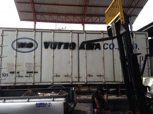 ขายตู้แห้ง 10 ประตูบาน 7.2 เมตร 6 ล้อใหญ่