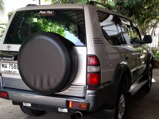 prado สวย มือเดียว ปี1997 auto เบาะหนังvip แก็สlpg หัวฉีด