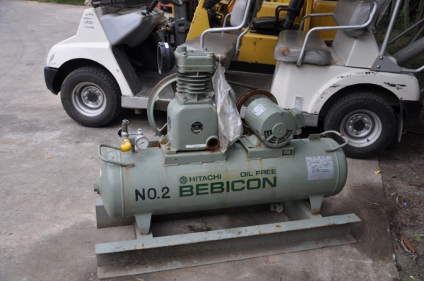 ขายปั้มลม HITASHI นำเข้าจากญี่ปุ่น สภาพเดิมๆยังไม่เคยใช้งานในไทย ขาย13,500เท่านั้น