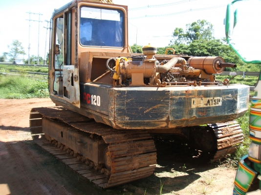 ขายรถแมคโคร ยี่ห้อโคมัสสุ 120-3