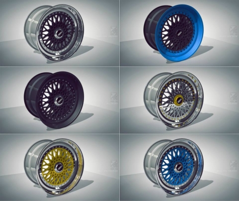 ขายล้อ BRS ขอบ 15 ล้อแท้ Japan 4รู100กับ114.3 กว้าง 7 ออฟ 20