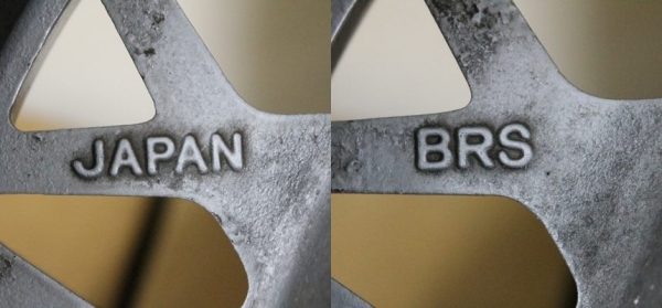 ขายล้อ BRS ขอบ 15 ล้อแท้ Japan 4รู100กับ114.3 กว้าง 7 ออฟ 20