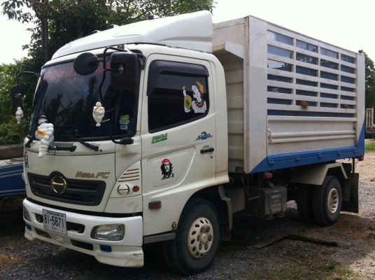 $$$ Hino meca 175 Hp ดั้มพ์สามมิตรคอกสูง งามๆ เลขไมล์ 65000 โล (ทีมงานรถคุณภาพ) $$$