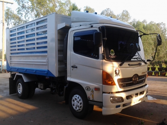 $$$ Hino meca 175 Hp ดั้มพ์สามมิตรคอกสูง งามๆ เลขไมล์ 65000 โล (ทีมงานรถคุณภาพ) $$$