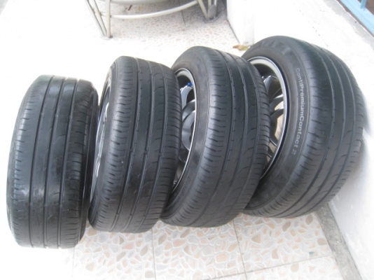 ขายล้อแม็กใหม่ RPF1 ขอบ15 สีไฮเปอร์ซิลเวอร์ F7"et41,R8"et35 4รู100 + ยางปี 10,1เส้นและปี11,3 เส้นครับ  สนใจติดต่อเล็กคลองสาม (081-3747940)