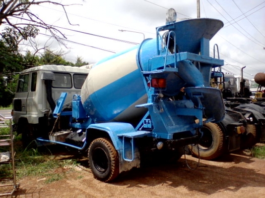 รถโม่ปูน 6ล้อ ฮีโน่ 2.5Q รถเก่าญี่ปุนพร้อมใช้ ราคาถูก