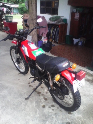 YAMAHA DT 100 ทะเบียนภาษี พ.ร.บ.เต็มพร้อมโอนระบบไฟใช้ได้ทุกอย่าง