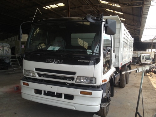 ขาย isuzu deca กระบะดั้มสามมิตร เครื่อง 6HK1 240 แรงม้าสภาพใหม่ป้ายแดงทำใหม่ทั้งคันกระบะใหม่หัวเก๋งใหม่ยางใหม่หมด คัชซีตรงรุ่น คุ้มค่ากว่ารถใหม่ครับ