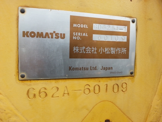 ขายด่วน รถเกรด KOMATSU GD625A-1 ราคาคุยกันได้