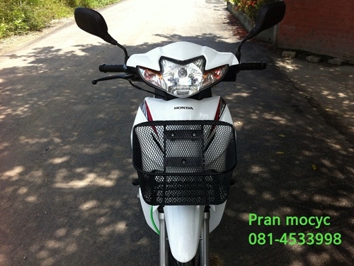 ขายhonda wave สีขาวเเดง ปี25555 ขายhonda wave สีขาวเเดง ปี25555