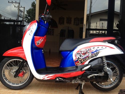 HONDA SCOOPY I ลายACTTIVE BOYรถปี2012วิ่ง3xxxโลสวยกริ้บ