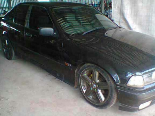 BMW 318IA ปี 37 วางเครื่อง 1J ดิส 4 ล้อ เพาเวอร์ เบาะหนัง ไฟฟ้า ไม่กินแก้สครับ