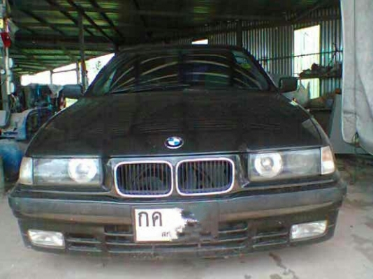 BMW 318IA ปี 37 วางเครื่อง 1J ดิส 4 ล้อ เพาเวอร์ เบาะหนัง ไฟฟ้า ไม่กินแก้สครับ