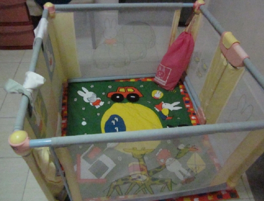 คอกกั้นเด็ก แบบผ้าลาย Miffy