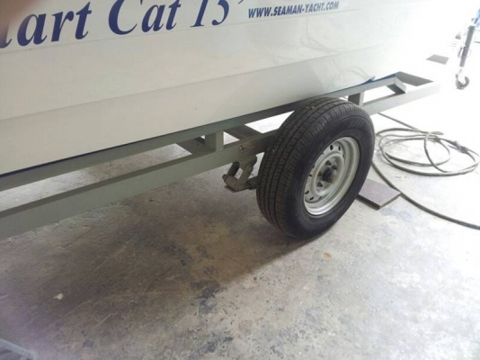 ลดราคา เรือใหม่ ไม่มีเวลาเล่น Smart Cat 15 ฟุต