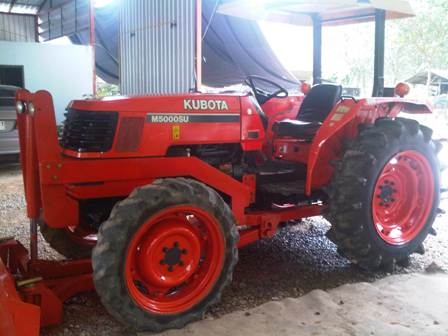 ขายรถไถ Kubota M5000 (4WD) พร้อมดันหน้า