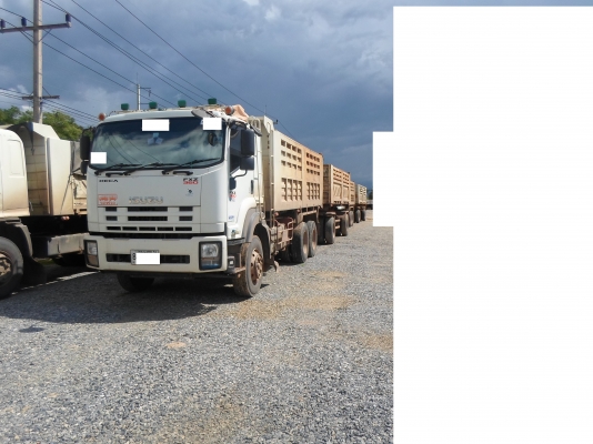 ขายรถสิบล้อ ISUZU DECA FXZ 360 พ่วงแม่ลูก รถสวย ปี53กะบะMTV ลูกพ่วง 2 คาน เอกสารพร้อมโอน