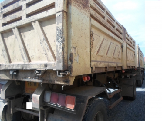 ขายรถสิบล้อ ISUZU DECA FXZ 360 พ่วงแม่ลูก รถสวย ปี53กะบะMTV ลูกพ่วง 2 คาน เอกสารพร้อมโอน