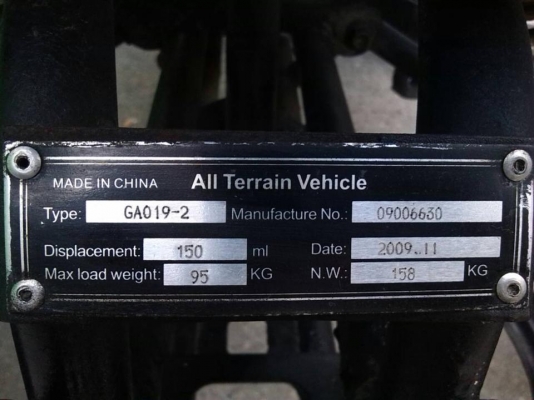 **** ขาย ATV 150cc ตัวใหญ่  ขายถูก ****