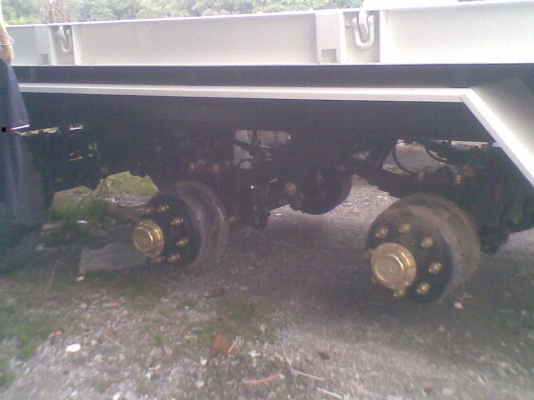 หางพื้นเรียบ3เพลาใหม่สีขาวมาแล้ว..ลดราคาถูกๆๆไปเลย460000