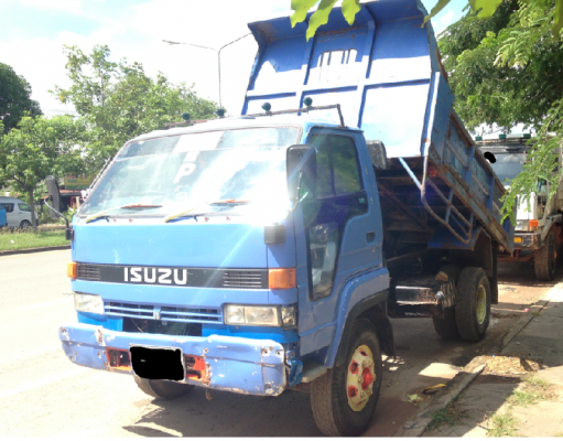 รถ 6 ล้อ ดั้ม ISUZU  NRR 32D 195แรง สภาพสวย พร้อมใช้