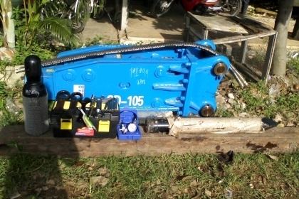 หัวเจาะ PC120 (ของใหม่ยังไม่ได้ใช้งาน)