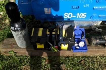 หัวเจาะ PC120 (ของใหม่ยังไม่ได้ใช้งาน)