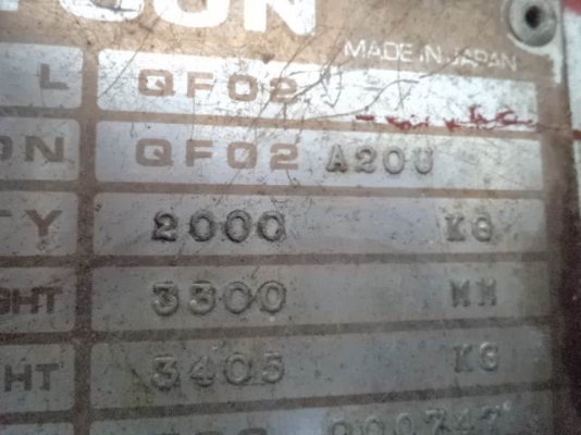 ขาย-รถยก FORKLIFT เครื่องยนต์ดีเซล ขนาด 2 ตัน ยี่ห้อ NISSAN รถนำเข้าจากญี่ปุ่น เพียง 80,000 บาท ขาย-รถยก FORKLIFT เครื่องยนต์ดีเซล ขนาด 2 ตัน ยี่ห้อ NISSAN รถนำเข้าจากญี่ปุ่น เพียง 80,000 บาท