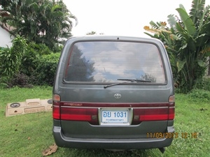 ขายรถตู้หัวจรวด ปี 97 เครื่อง 2500 ประหยัดน้ำมัน ขายถูกด่วนๆ (ชลบุรี)