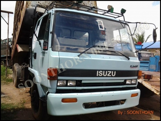 ขายด่วน รถบรรทุก 10 ล้อ ISUZU ROCKY 195 แรง /2 เพลา สโลว์ กระบะดั้ม รถพร้อมใช้ ราคาสุดคุ้ม