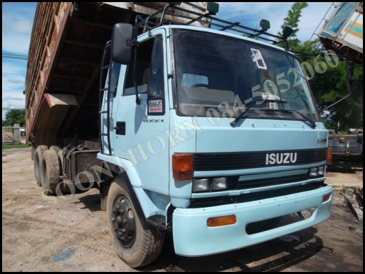 ขายด่วน รถบรรทุก 10 ล้อ ISUZU ROCKY 195 แรง /2 เพลา สโลว์ กระบะดั้ม รถพร้อมใช้ ราคาสุดคุ้ม