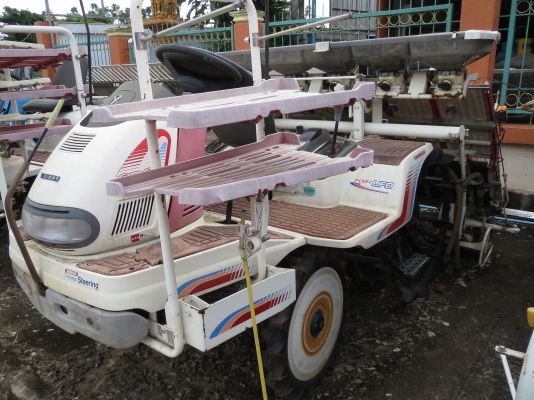 รถดำนั่งขับ Yanmar 6 แถว 6ล้อ รถมือสองญี่ปุ่น สภาพดี พร้อมใช้งาน