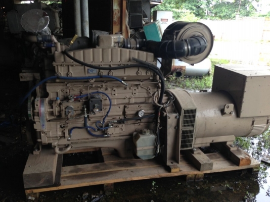 ขายเครื่องปั่นไฟCUMMINS NTA855 สวย