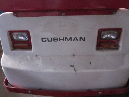ขาย-รถกอล์ฟ CUSHMAN 9ที่นั่ง แบบเครื่องยนต์ มีกระบะบรรทุกสัมภาระ รถมือสองญี่ปุ่น