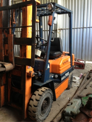 ขายฟอร์คลิฟต์ TOYOTA รุ่น5 (1.5ตัน) เครื่องโซล่า เครื่องแน่น ปั๊มแรง พร้อมใช้งาน