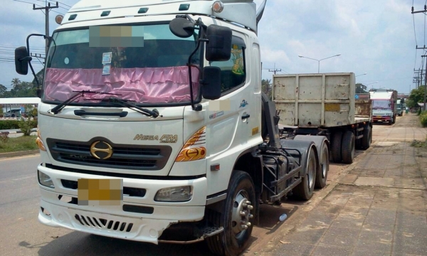 HINO MAGA  เฉพาะหัวนะค่ะ ยอดจัดไฟแนนซ์ได้ 1,300,000 บาทค่ะ บริษัทราชธานีลืสซ่ิงค่ะ ดอกเบี้ย 7.5\%