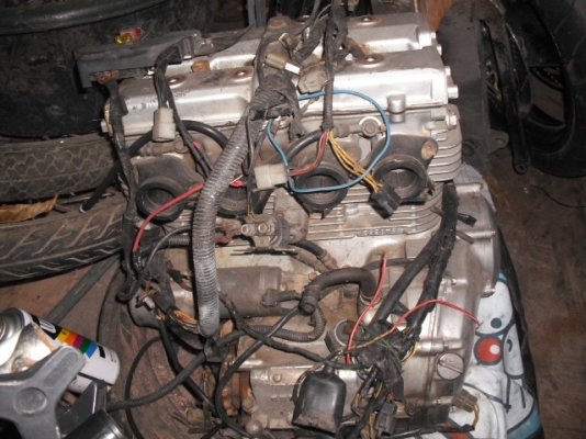 ขายเครื่อง suzuki katana400 ใช้เป็นอะไหล่ครับ