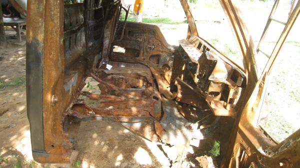 ฝากขาย ซากหัวเก๋งมิตซูแคนเตอร์ 110 ไฟไหม้