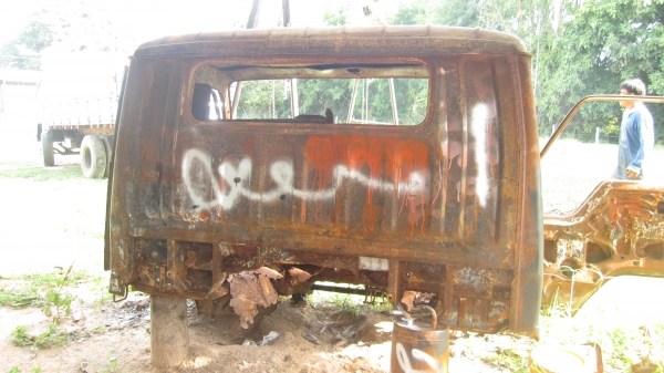 ฝากขาย ซากหัวเก๋งมิตซูแคนเตอร์ 110 ไฟไหม้